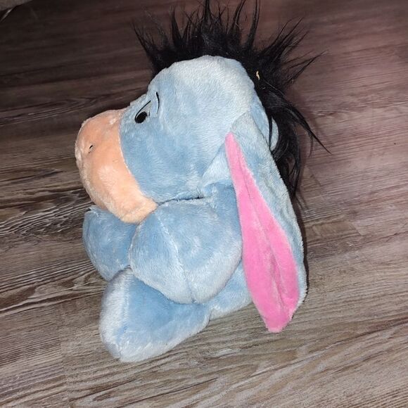 Eeyore vintage  super soft 12" plush stuffed animal  New plastic tag attached - Picture 2 of 5